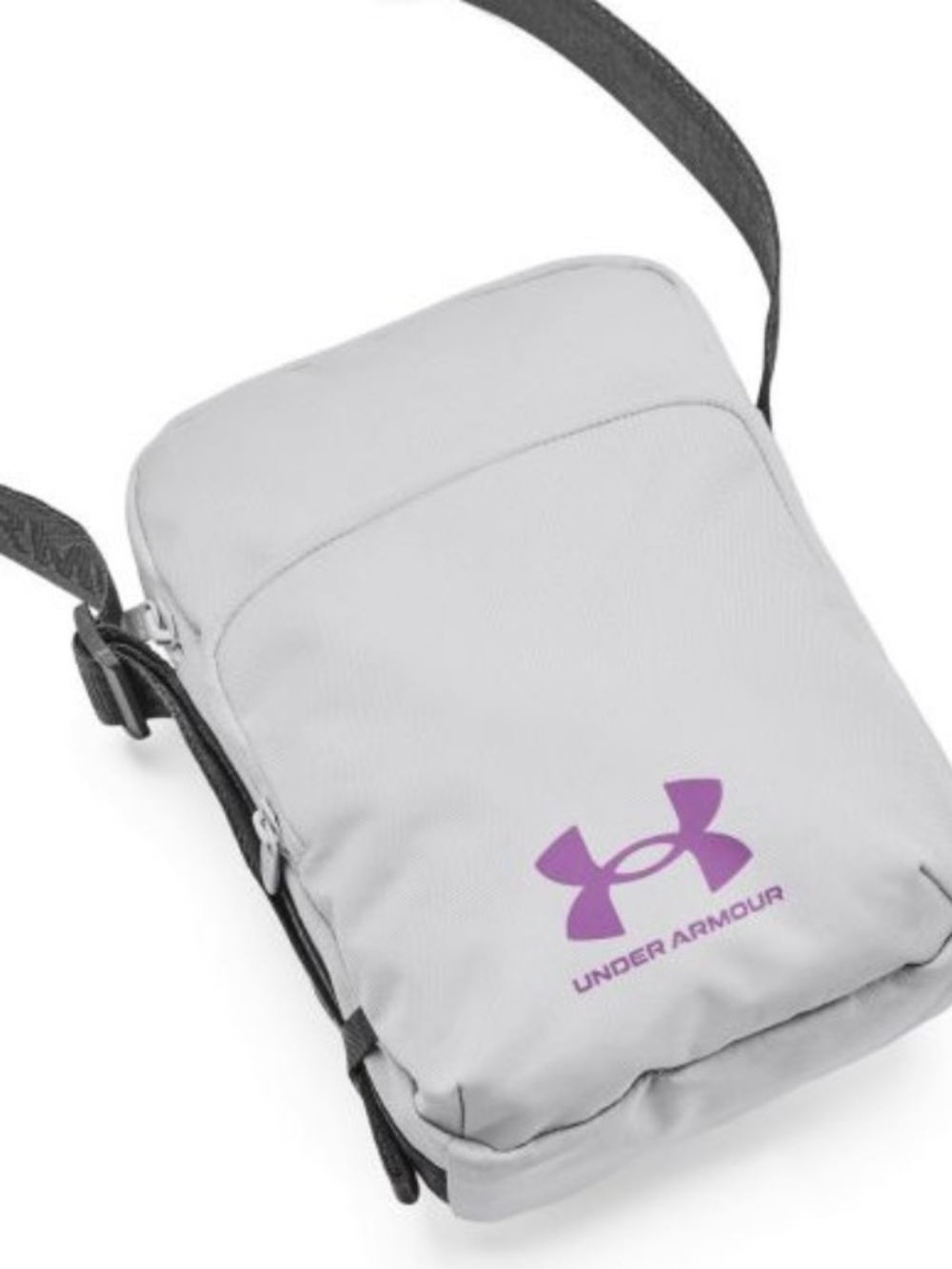 Under Armour Lilac Jacket & Crop Top Set with White Crossbody - Picture 4 of 5